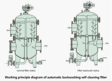 Multi-column automatic backwash filter (2)